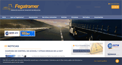 Desktop Screenshot of fegatramer.es