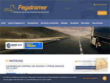 Tablet Screenshot of fegatramer.es